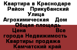 Квартира в Краснодаре › Район ­ Прикубанский › Улица ­ Агрохимическая › Дом ­ 115 › Общая площадь ­ 55 › Цена ­ 1 800 000 - Все города Недвижимость » Квартиры продажа   . Камчатский край,Петропавловск-Камчатский г.